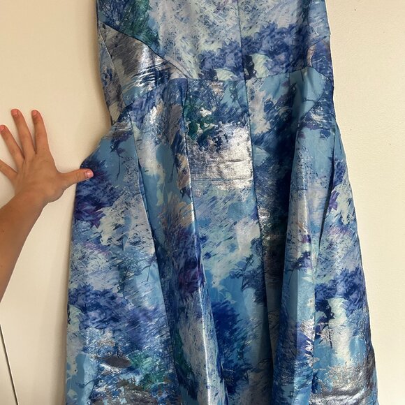 NEW WITH TAGS ML Monique Lhuillier Gorgeous Designer Cocktail Dress - Picture 2 of 6